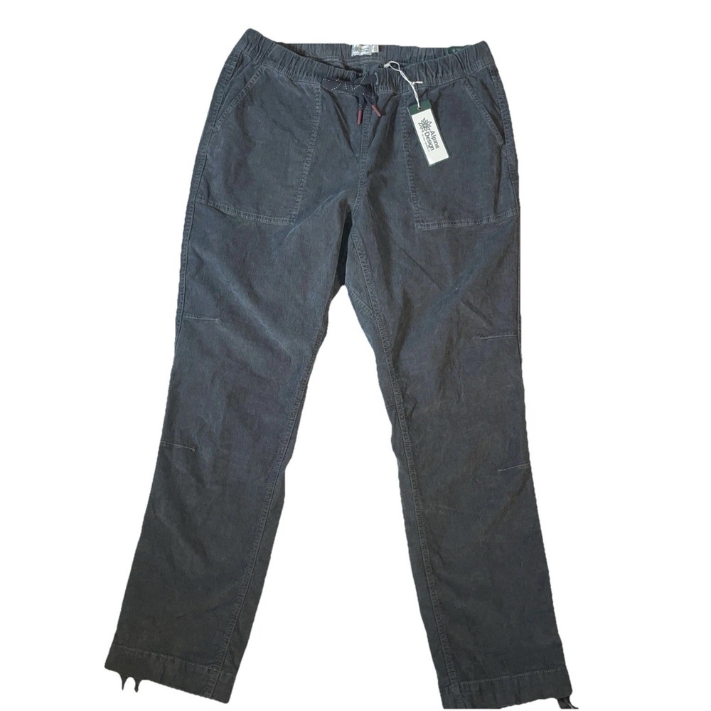 Alpine Design Women's Cord Corduroy, Hike Pants, Large, Deep Slate - Picture 2 of 10